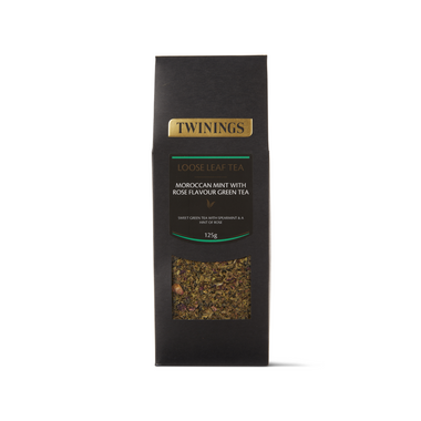 Moroccan Mint with Rose Flavour Green - 125g Loose Leaf Tea